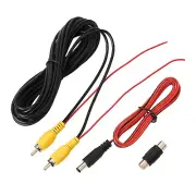 QDiShi Backup Camera RCA Video Cable Car Reverse Rear View Camera Video Cabl...