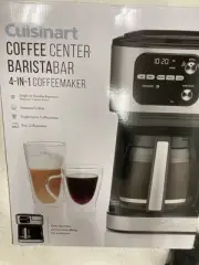 Cuisinart Coffee Center Barista Bar 12-Cup 4-In-1 Coffee Maker - Black (SS4N1)