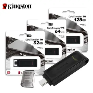 Kingston 金士頓 64G DataTraveler 70 USB-C Type-C USB 3.2 隨身碟