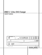 Harman Kardon DVD-5 DVD Player Owners Manual