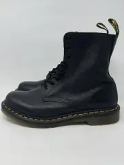 Dr Martens 1460 Pascal Virginia Black Leather Boots 13512006 Women’s Size 11