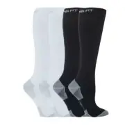 Copper Fit 4-pack Women's Compression Socks L/XL