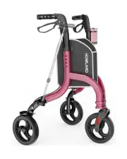 3 Wheel Walkers for Seniors, FSA/HSA Eligible Foldable Wheeled Rollator with ...