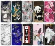 Rose Chocolate Panda Cat Butterfly Flip Wallet Phone Case For Nokia 6.3 G10 G20