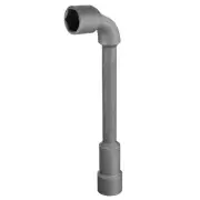 L Shaped Angled Hex Socket Wrench 32mm CR-V Double Ended Metric Socket Spanner