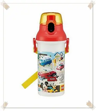 日本製 迪士尼 米奇樂園 直飲水壺彈蓋式水壺 480ml 304668 特價出清 恕不退換