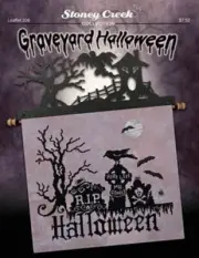 Graveyard Halloween LFT336 by Stoney Creek cross stitch pattern