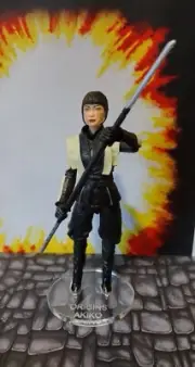 G.I. Joe Classified Origins Akiko Acrylic BaseNo Toy Included Base only