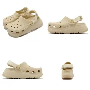 【Crocs】洞洞鞋 Hiker Xscape Clog 男女鞋 香草色 米白 經典獵戶 克駱格 厚底 卡駱馳(208365108)