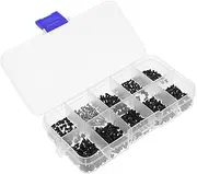 GARVALON Laptop Repair Screws Kit 500pcs Assortment Computer Screws Set M2/m2.5/ Sizes Stainless Steel