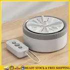 Automatic Clothes Washer Auto-Off Mini Turbo Washer for home Bathroom (Grey) .