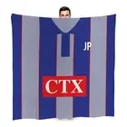 The Hornets Retro 1998 Away Football Shirt Personalised Fleece Blanket