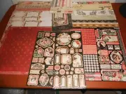 GRAPHIC 45 MON AMOUR BUNDLE SCRAPBOOKING CARD MAKING RETIRED 106 PIECES NEW