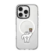 iPhone 16 Pro Clear Case MagSafe Compatible Strong Love - Plastic Thing