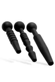 Master Series Set of 3 Silicone Penis Plugs