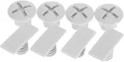 CONGARTENO 1 Set Plastic Slide Screw Covers for Climbing Bolts Nuts Easy Installation Weatherproof Design