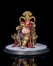 Cassius Sancti, the Emperor - Dead End - 32mm Unpainted DnD Mini