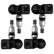 4 TPMS Sensors silber for Peugeot Boxer plug&play tyre valve air pressure
