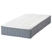 VÅGSTRANDA pocket sprung mattress, extra firm/light blue, Single