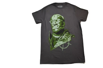 DC Comics The Batman Mens The Riddler Mask Charcoal Shirt NWT S-3XL