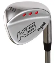 Majek Golf +3" Senior Men's Gap Wedge (GW) 52° Senior Flex Jumbo Velvet Grip