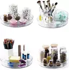 4-PK 9.2" Lazy Susan Turntable Organizer - Storage Container Bins Kitchen Bath