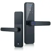 Digital Smart Door Lock Fingerprint App Key Card Password Electronic Home Table Cloths