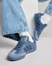 [adidas] adidas Women's Samba Adv Shoes in Navy Size 2 2 Navy