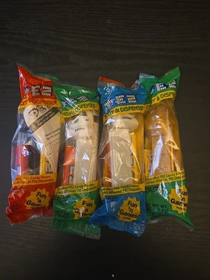 4 VINTAGE PEZ Dispensers - Star Wars - Darth Vader, C-3po, 2 StormTrooper
