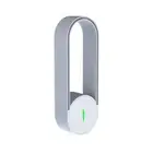 USB Rechargeable Air Ionizer Remove Smoke Odor Air Purifier For Home (White)