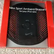Nike Sport Armband for iPod Nano Black Red New
