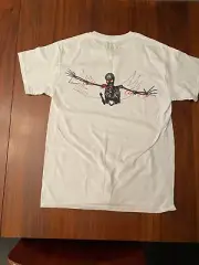 Travis Scott Look Mom I Can Fly Tee White Men Size M NEW ✅