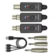 Wireless Transmitter&Receiver XLR Adapter Various Applications Compatibility