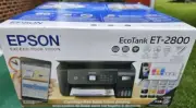 Brand New Black Epson ECOTANK ET-2800 WiFi Color Printer