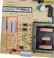 Motherboard Inverter, Compatible for TCL, 75D6 75V2 75U6800C 65C815 Power Board 40-L302W4-PWB1CG 40-L302W4-PWA1CG 40-L302W4-PWD1CG Suitable for TV Repairs Accessories.(One interfaces)