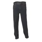 WS Workwear Mens Stretch Jeans Stonewash, 122 Stout