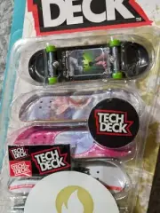 Tech Deck Paris Olympics 2024 Official Skateboard 4 Deck Set Fingerboards