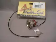 Tele cup style recessed output jack assembly w/pre-soldered wire