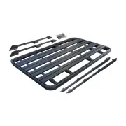 220x125cm Roof Rack Flat Platform & Rails & Bracket for Land Rover Discovery 3 4