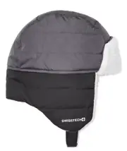 Swiss Tech Boys Tapper Hat, Black Scoot & Charcoal Sky