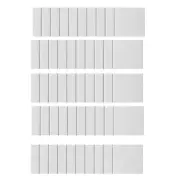 50 Pcs Magnetic Painting Canvas Panel 3x3 Inches Magnetic Canvas Boards6675