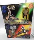 Star Wars POTF Power of Force 2 Speeder Bike Luke Skywalker Imperial Speeder NEW
