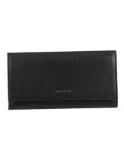 [PIERRE CARDIN] Rustic Leather Wallet in Black
