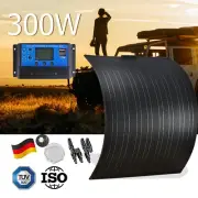 300W Flexible Solar Panels Kit 300 Watt 12V Mono Home Caravan Camping Charging