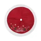 Xmas Tree Skirt Decor Xmas Tree Mat for Living Room Winter Festival New Year
