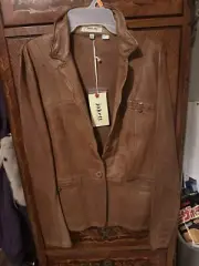 Sundance womens leather jacket