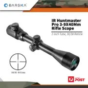 Barska Ir Huntmaster Pro 3-9x40mm Rifle Scope 1 Inch Tube 30/30 Reticle #ac11310