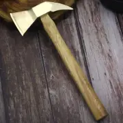 Axe Hatchet Fixed Blade Hunting Firewood Chopper Logged Survival Copper Alloy S