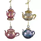 Pyrex Glass Teapot Ornaments Hand Blown in Egypt,Fair Trade