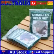 1/2 PCS Mosquito Hat Net Breathable Bug Mesh Head Net for Travel Outdoor Camping